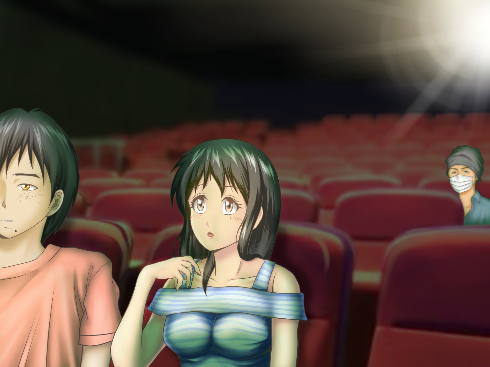 オレにはじめてできたカノジョオネトロウと角作スルバイトナカマ