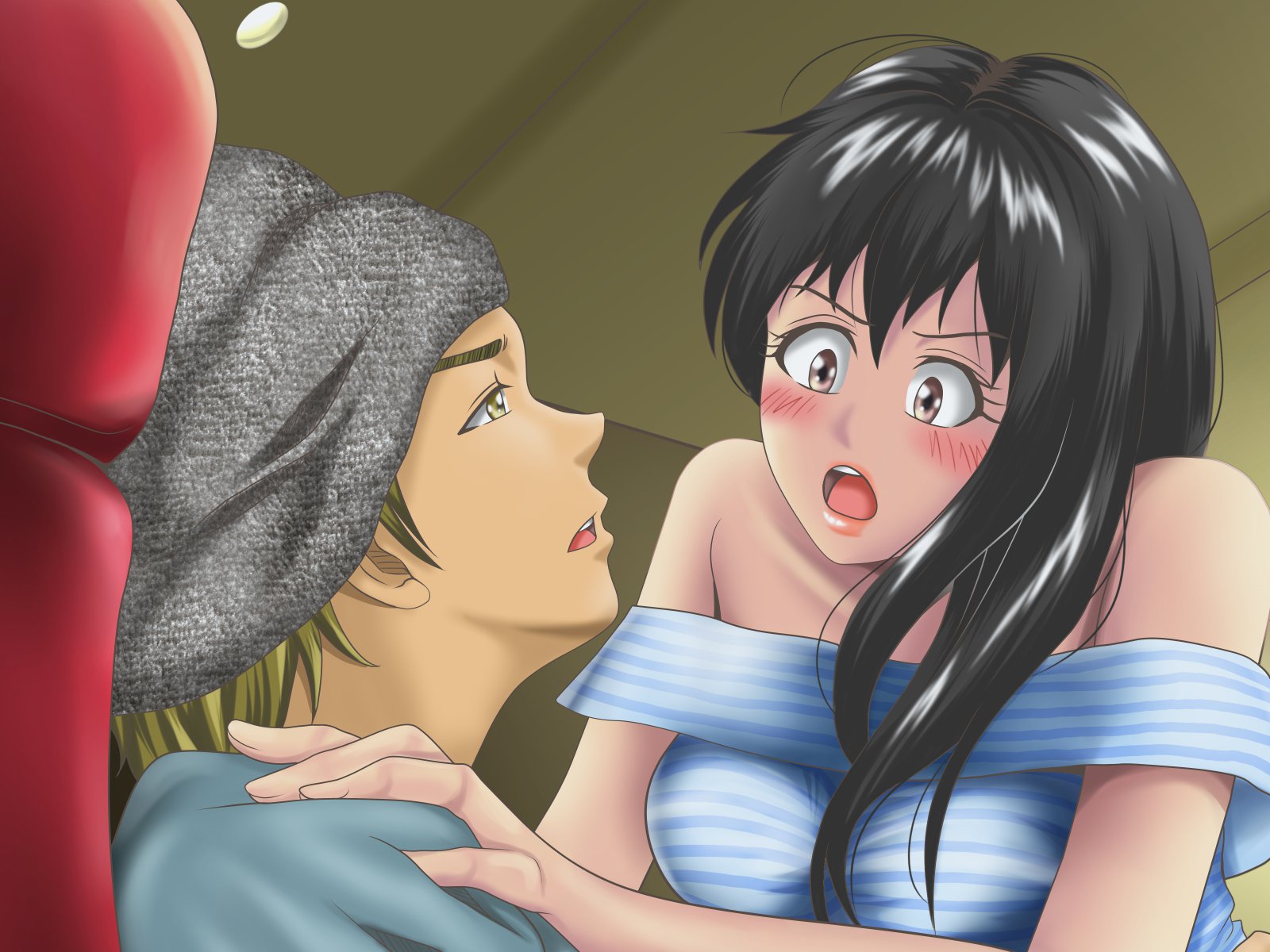 オレにはじめてできたカノジョオネトロウと角作スルバイトナカマ