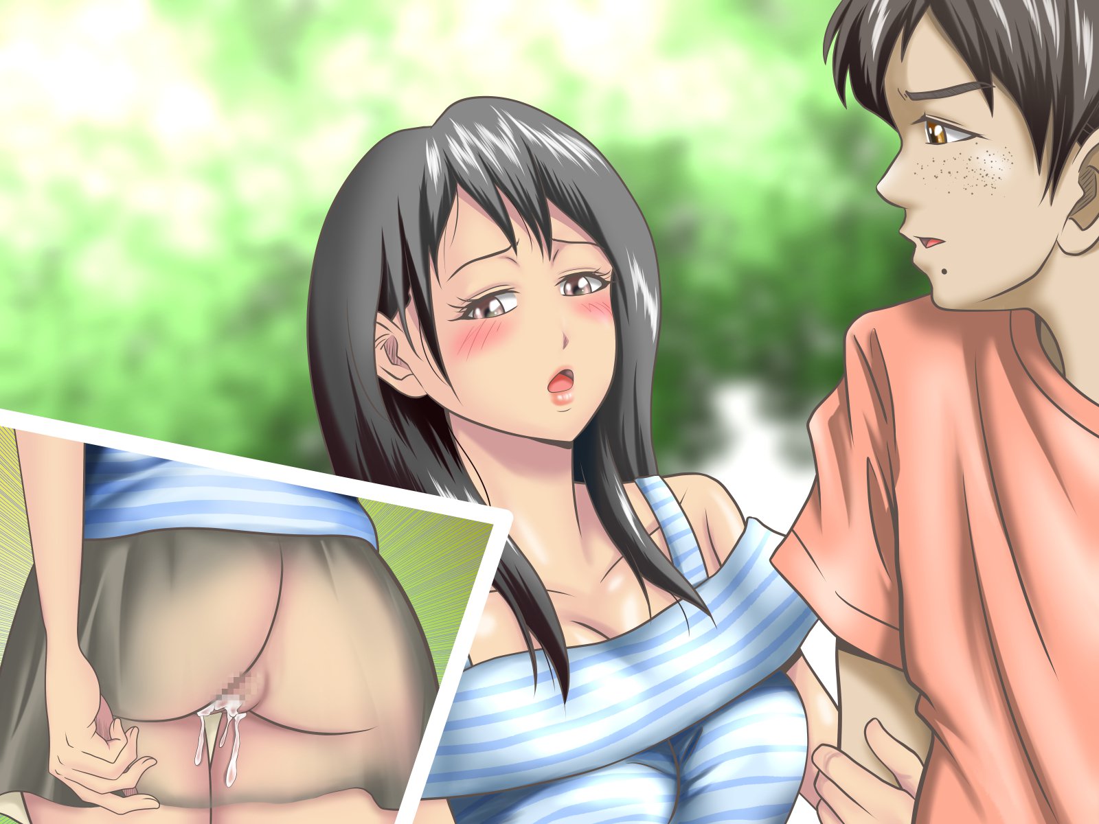 オレにはじめてできたカノジョオネトロウと角作スルバイトナカマ