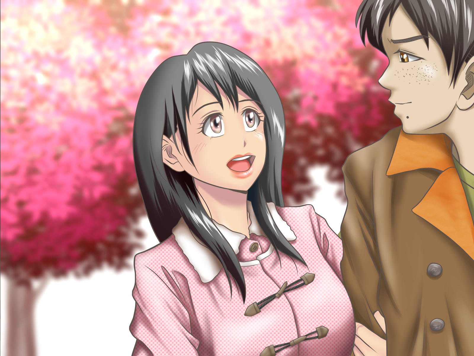 オレにはじめてできたカノジョオネトロウと角作スルバイトナカマ