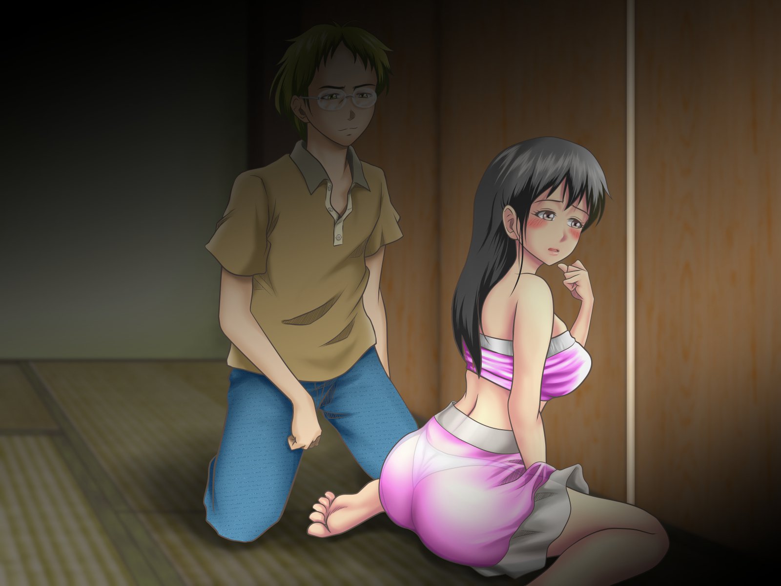 オレにはじめてできたカノジョオネトロウと角作スルバイトナカマ