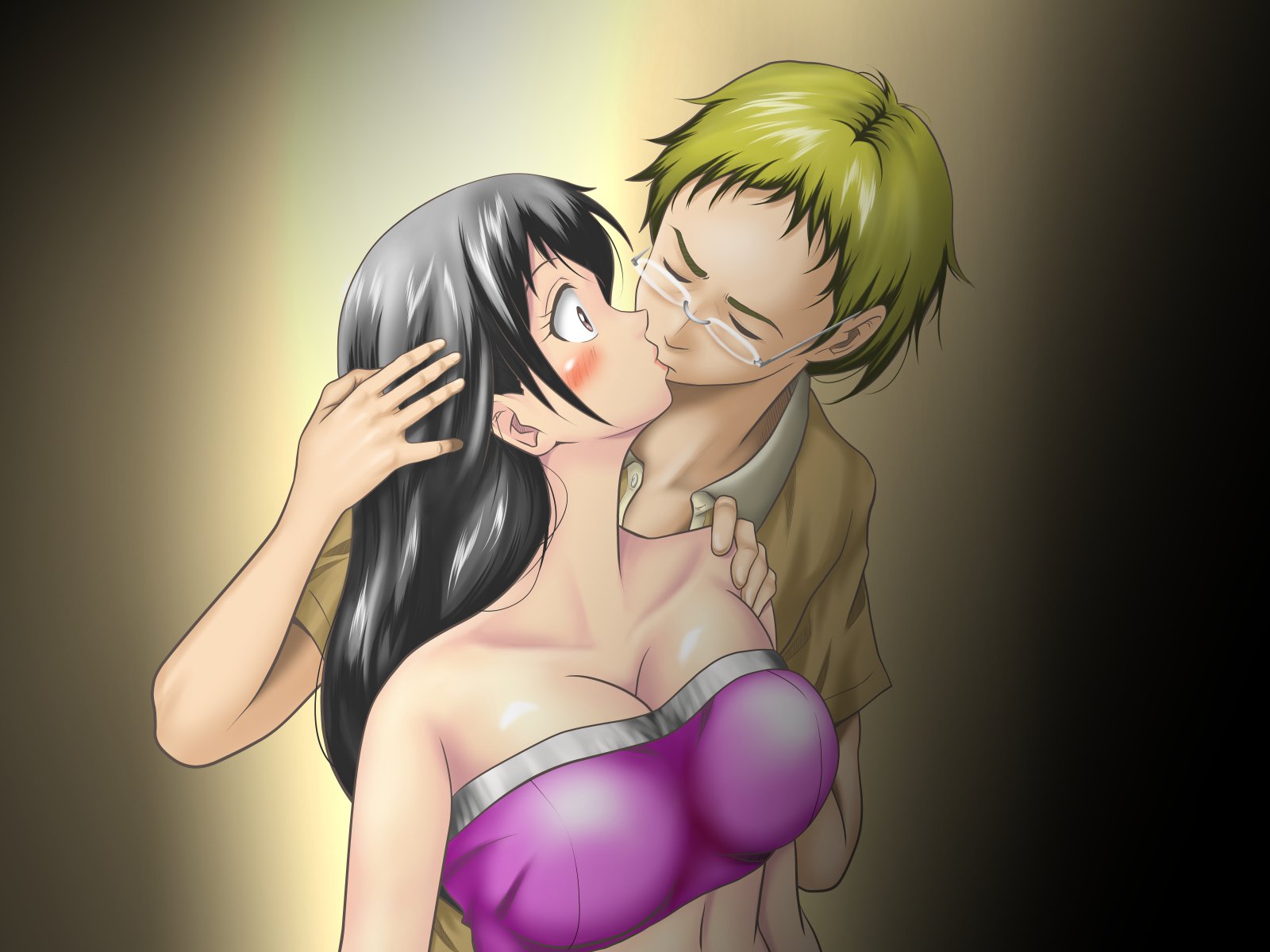 オレにはじめてできたカノジョオネトロウと角作スルバイトナカマ