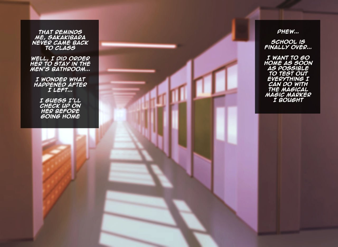 魔法の魔法ペンでアノコをオモイノママにエロカイヘン不完全