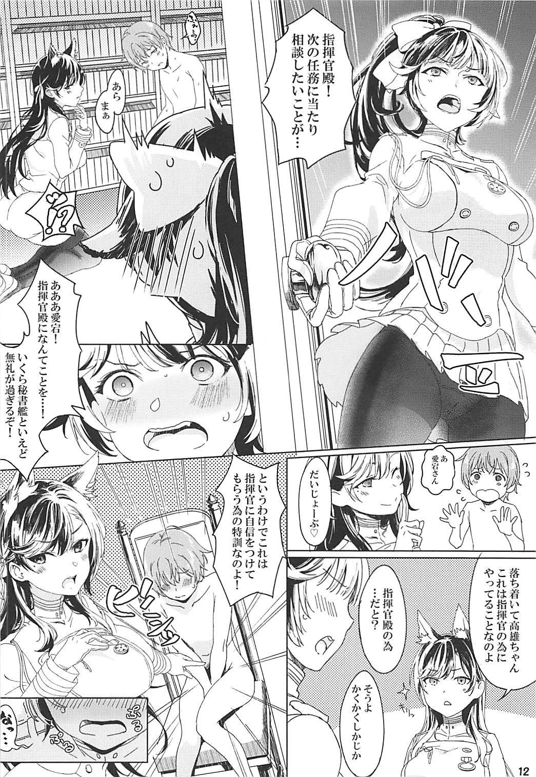 愛宕から高雄、式館、