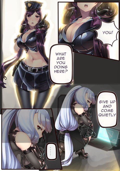 警察ひえと怪盗村雲の悪戯|警察官のひえと村雲の怪盗のプレイタイム