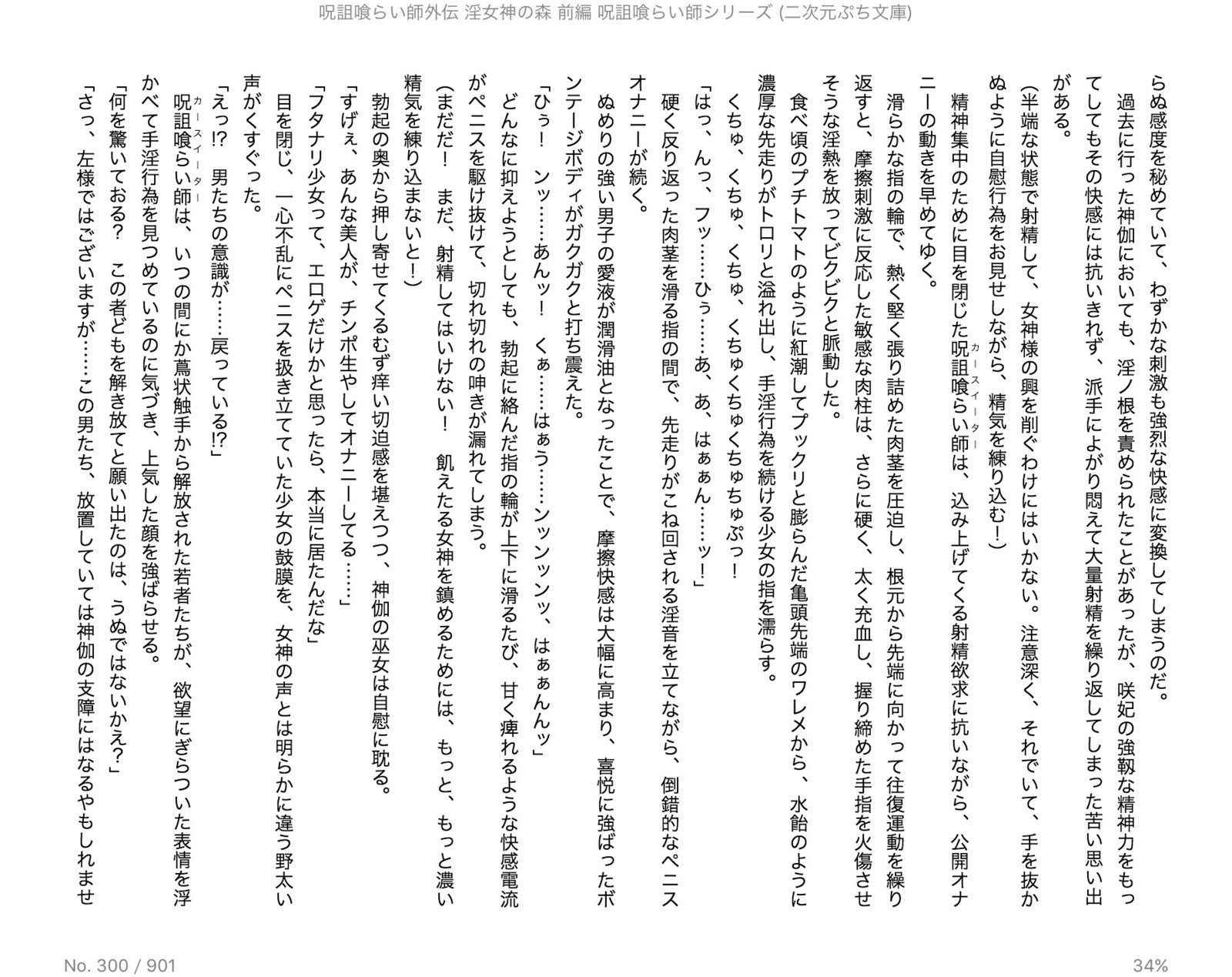 倉石十三|女海の森善ペンの呪いを食べる外伝