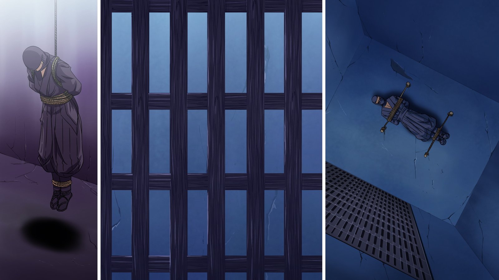 くノ一立がからだでおとこを神門島須園に