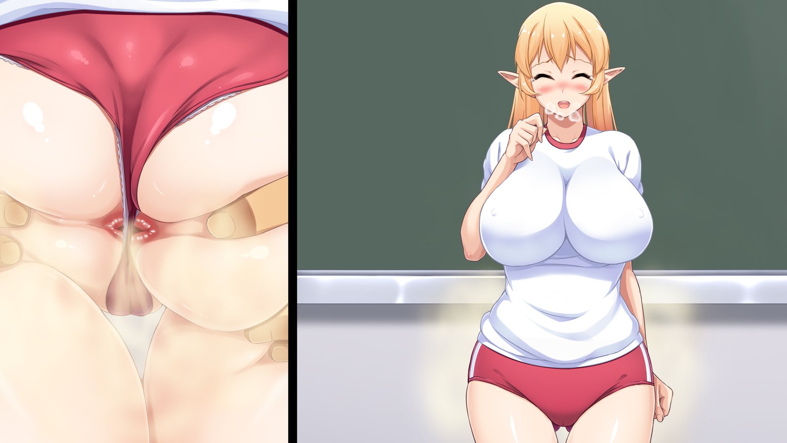 じゅんしんなエルフの留学生にアナルちょうきょうしよ！