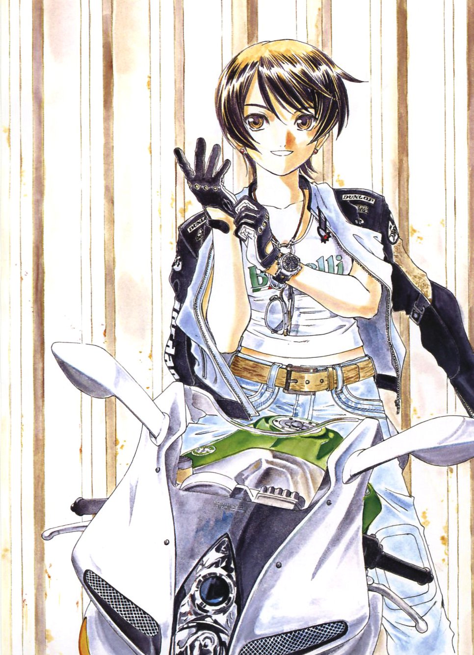 藤島康介イラスト