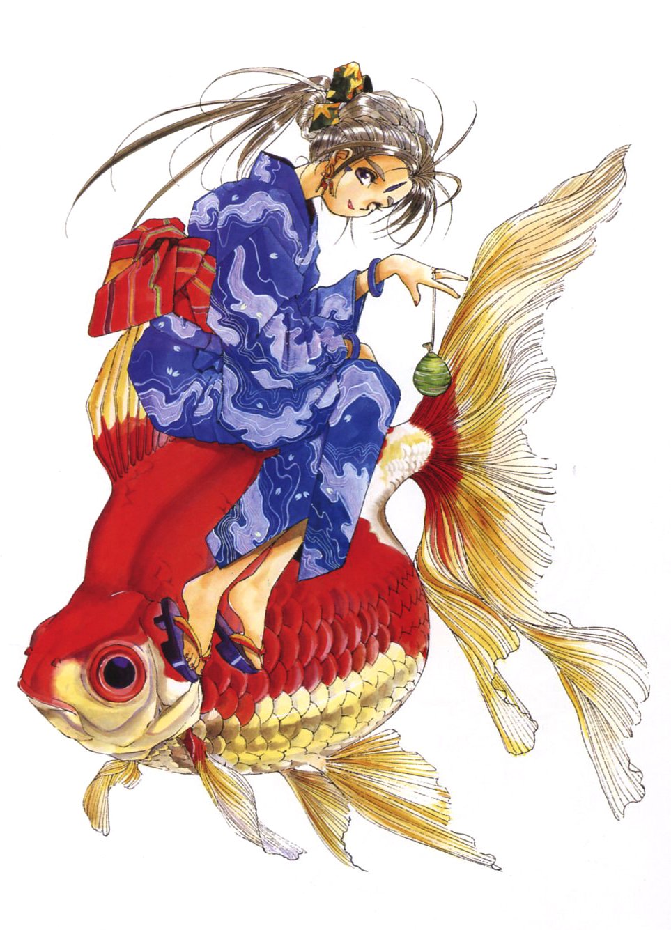 藤島康介イラスト