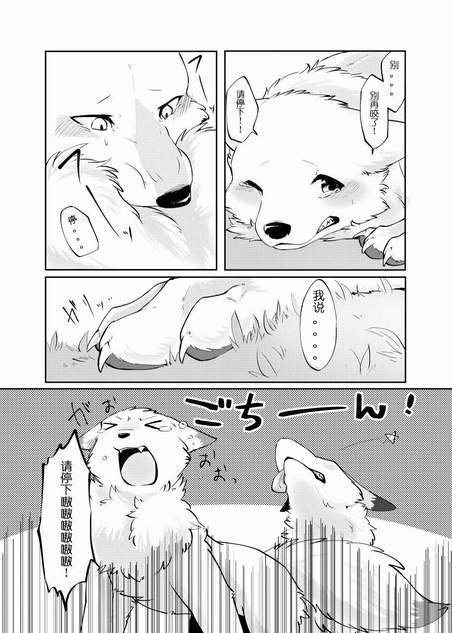 犬の原をもむキツネ|犬之腹上狐之爪