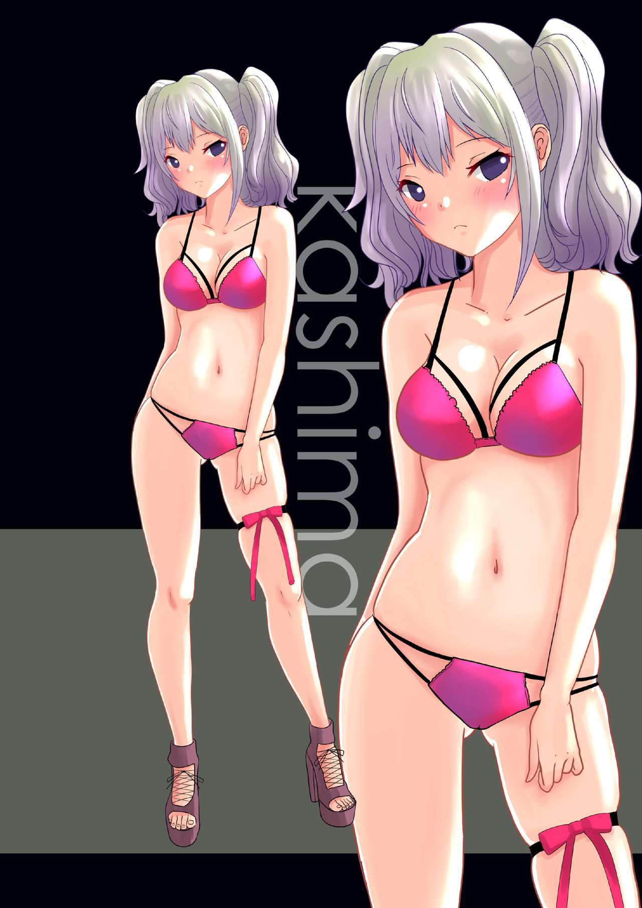 SNSでしりたったおんなのこに鹿島のコスプレさせてみたら..