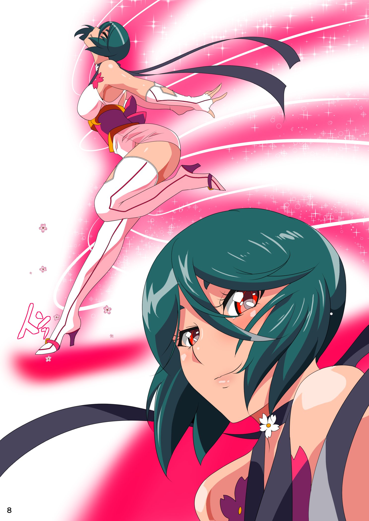 大間道手石みどりvsちき霊外石! 大間道手石みどりvsちき霊外石!