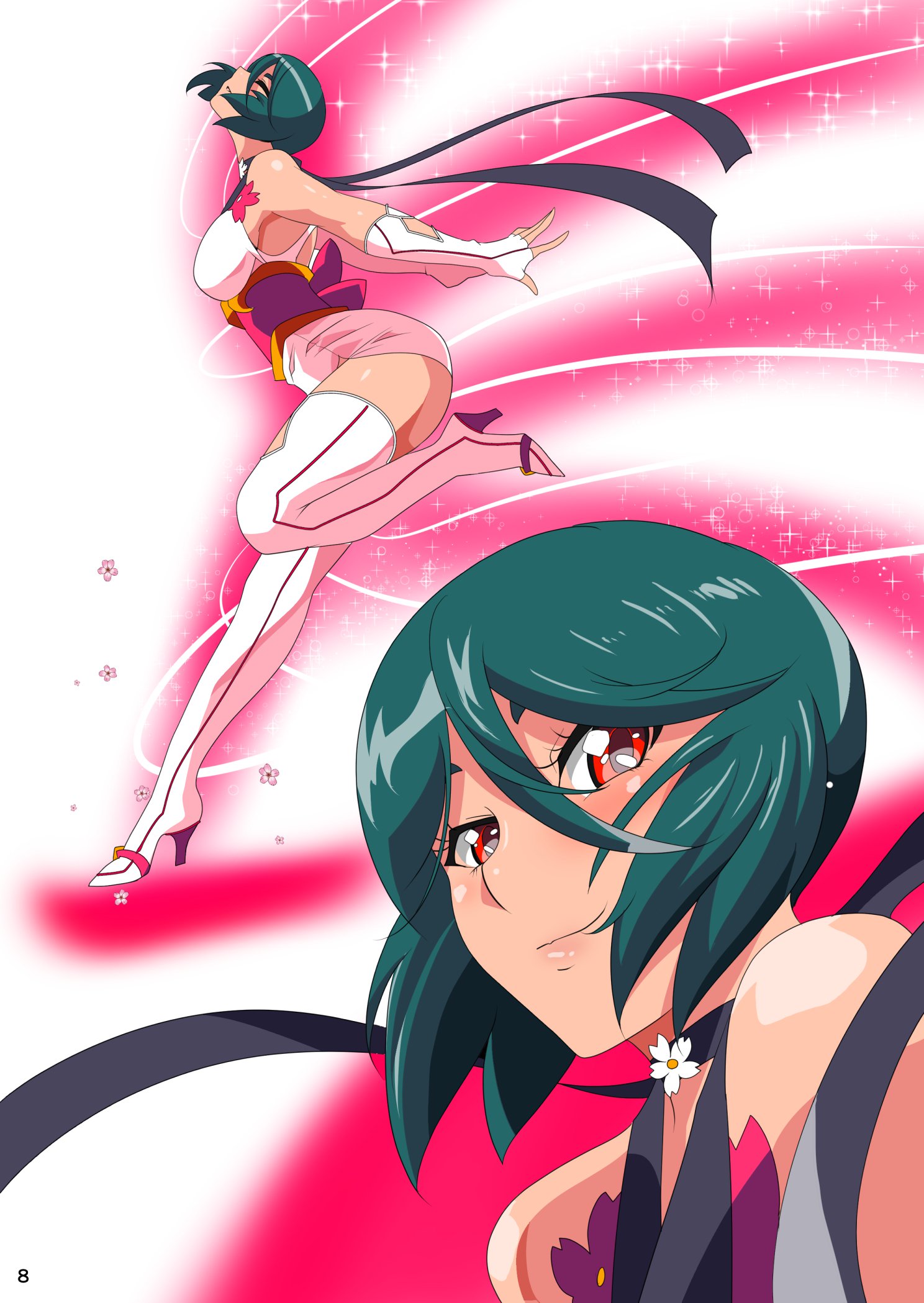 大間道手石みどりvsちき霊外石! 大間道手石みどりvsちき霊外石!