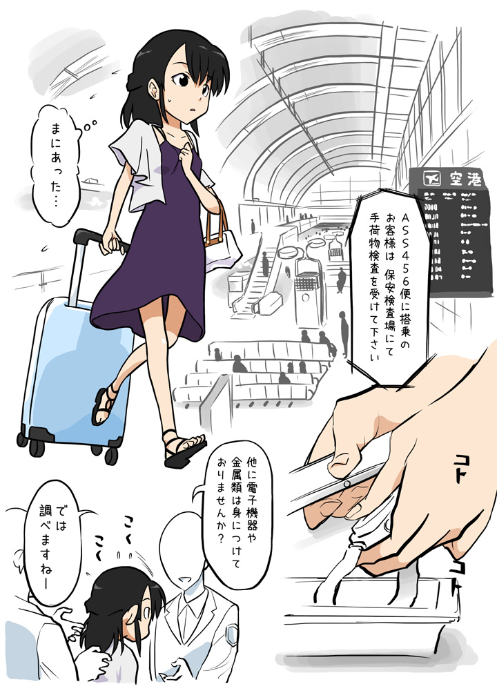 やりすぎな手荷物検査 やりすぎな手荷物検査