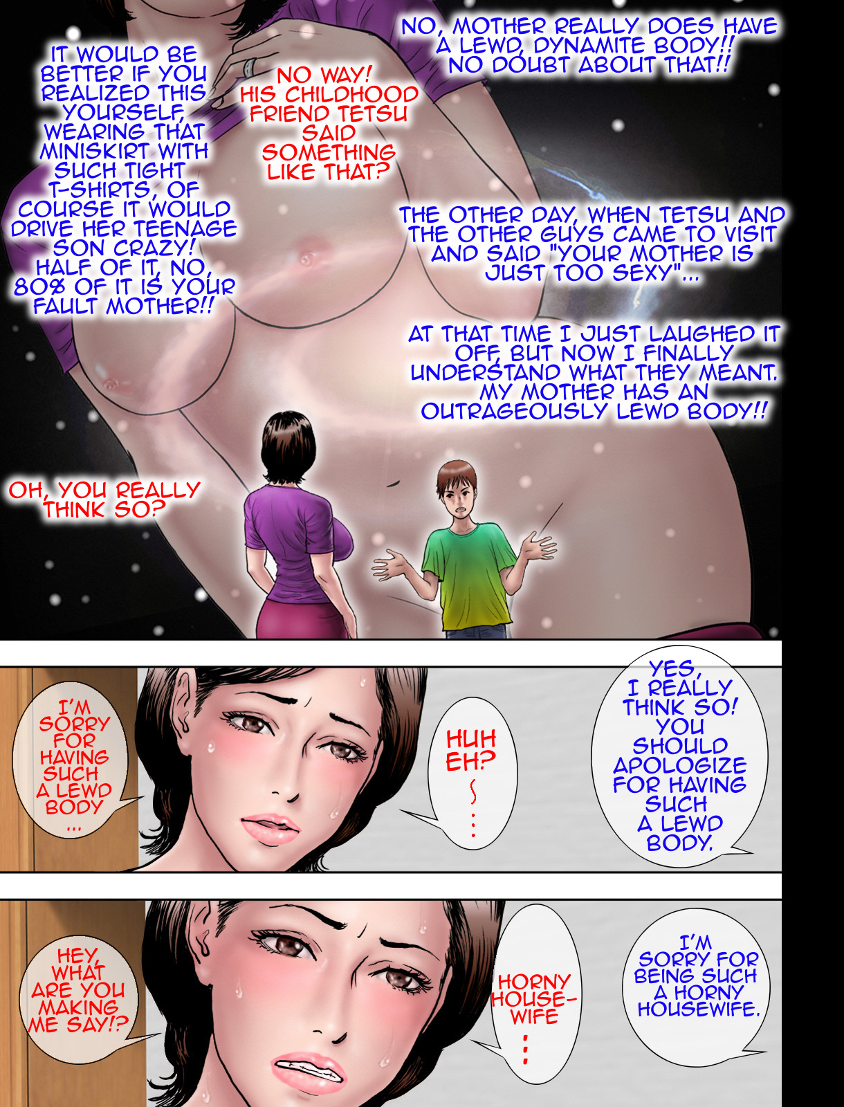 Shucchou Suru Otou-san Choukyou Sareru Okaa-san |父が海外にいる間に母を訓練する