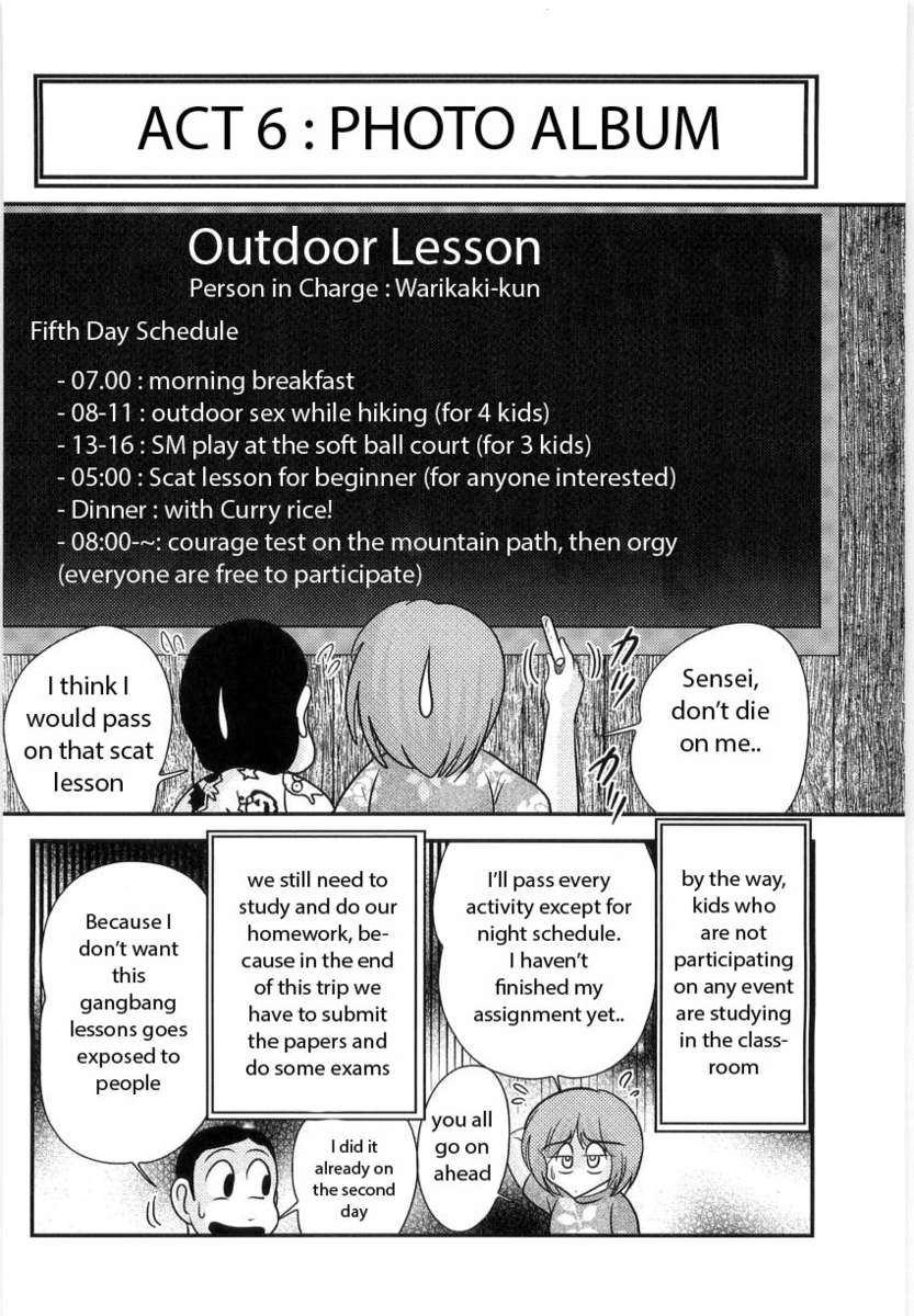 真奈美先生の野外レッスン
