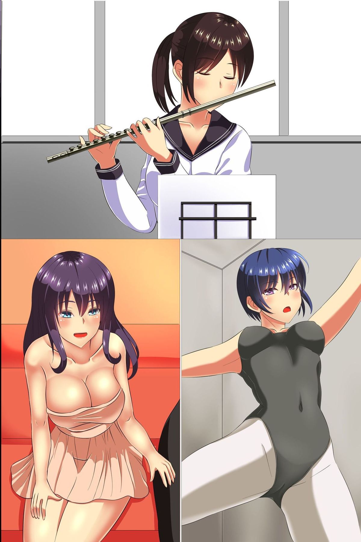 Zennou Soku Hame Mensetsukan〜Shuukatsu Gakusei no Joushiki Kakikae Sekuhara Mensetsu