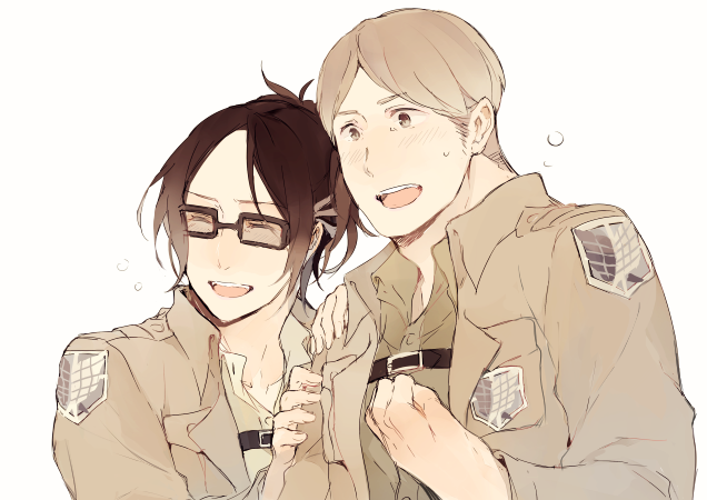 Hanji x Moblit：ベッドを共有する