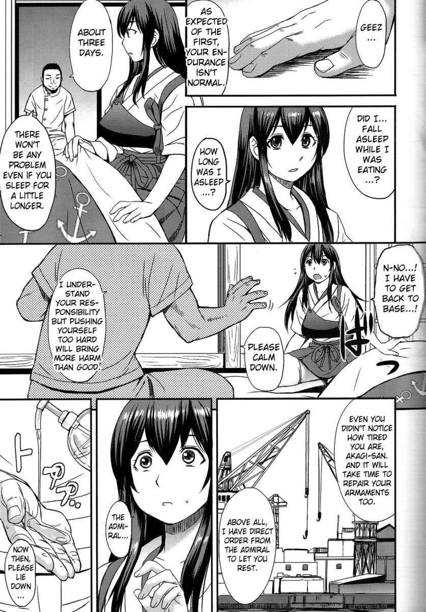 赤木を溶かす