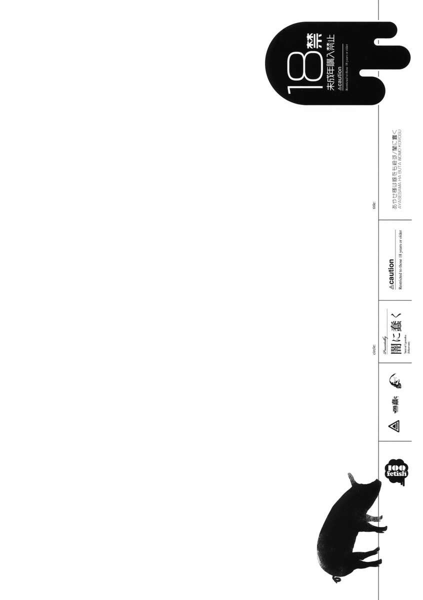 愛人綾瀬が太った豚+紙を殺した