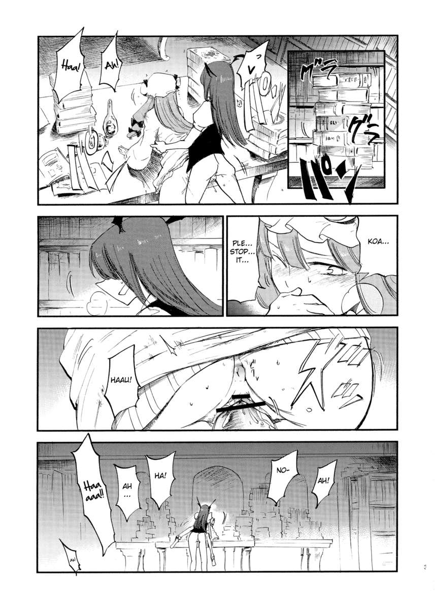 曇り空の図書館