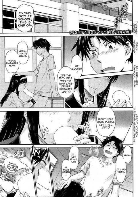 哀れな王子?意地悪なメイド第2章 哀れな王子?意地悪なメイド第2章