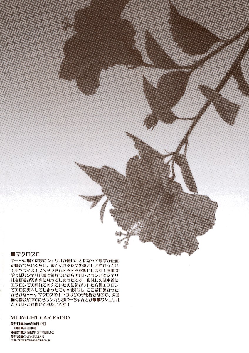 真夜中のカーラジオ