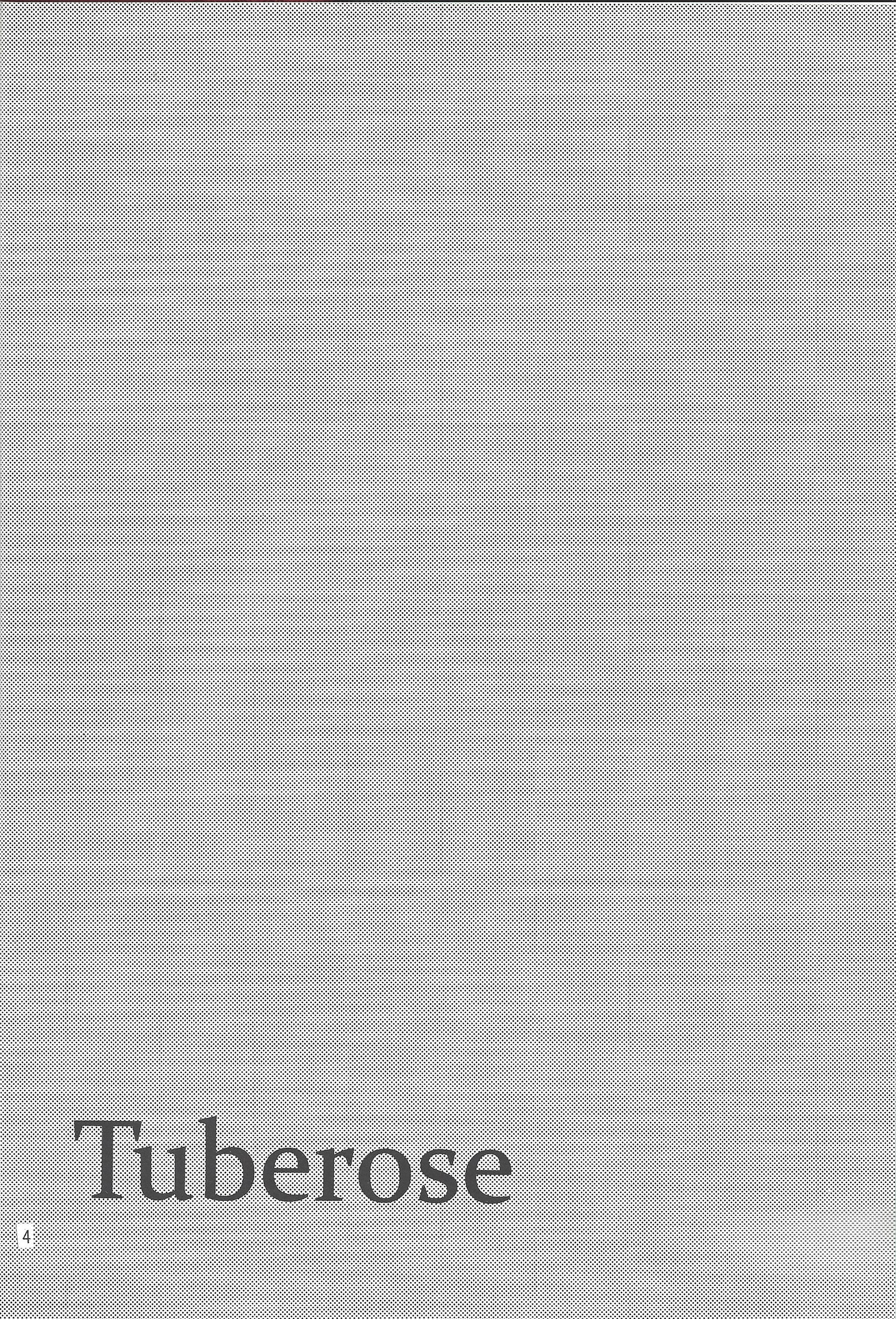 チューベローズ チューベローズ