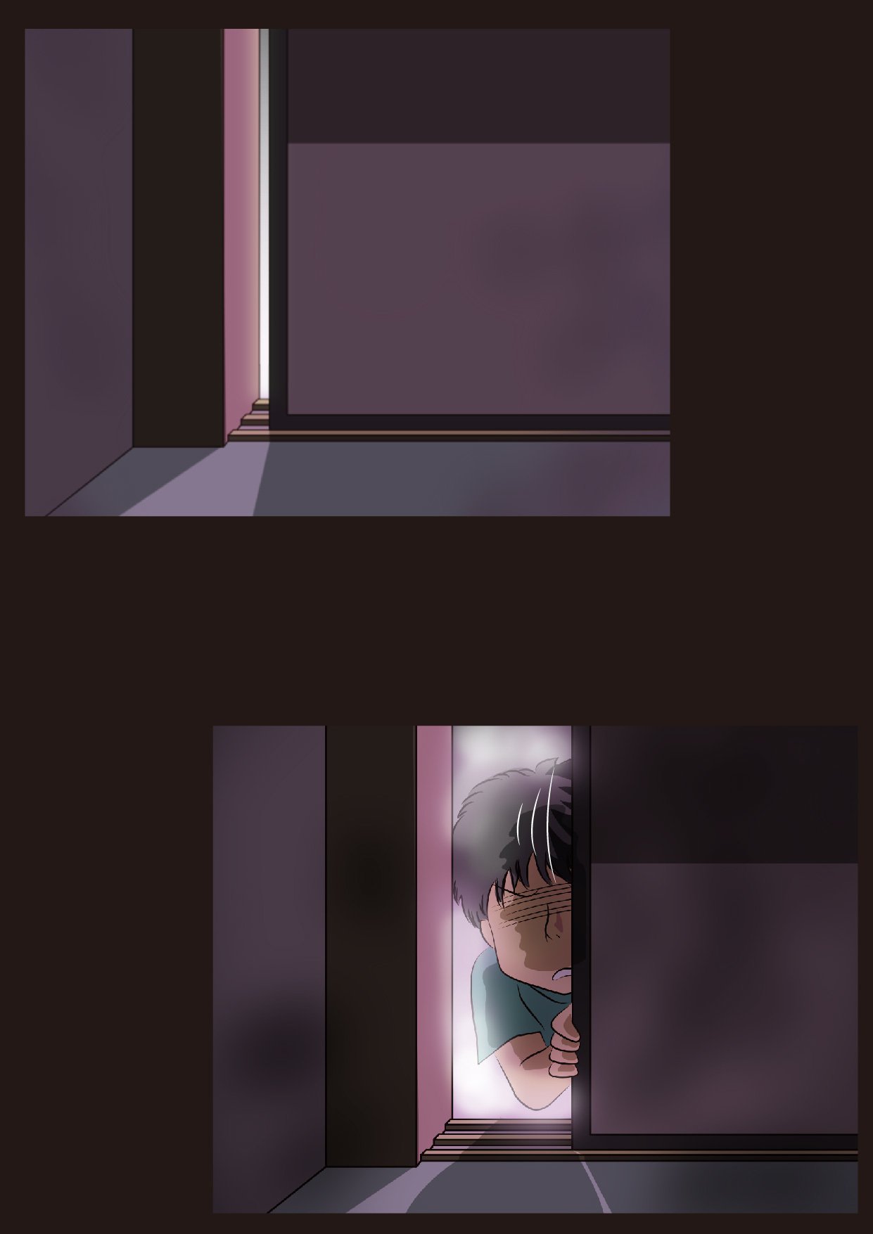 ねてるかあちゃんに中だしするぼく