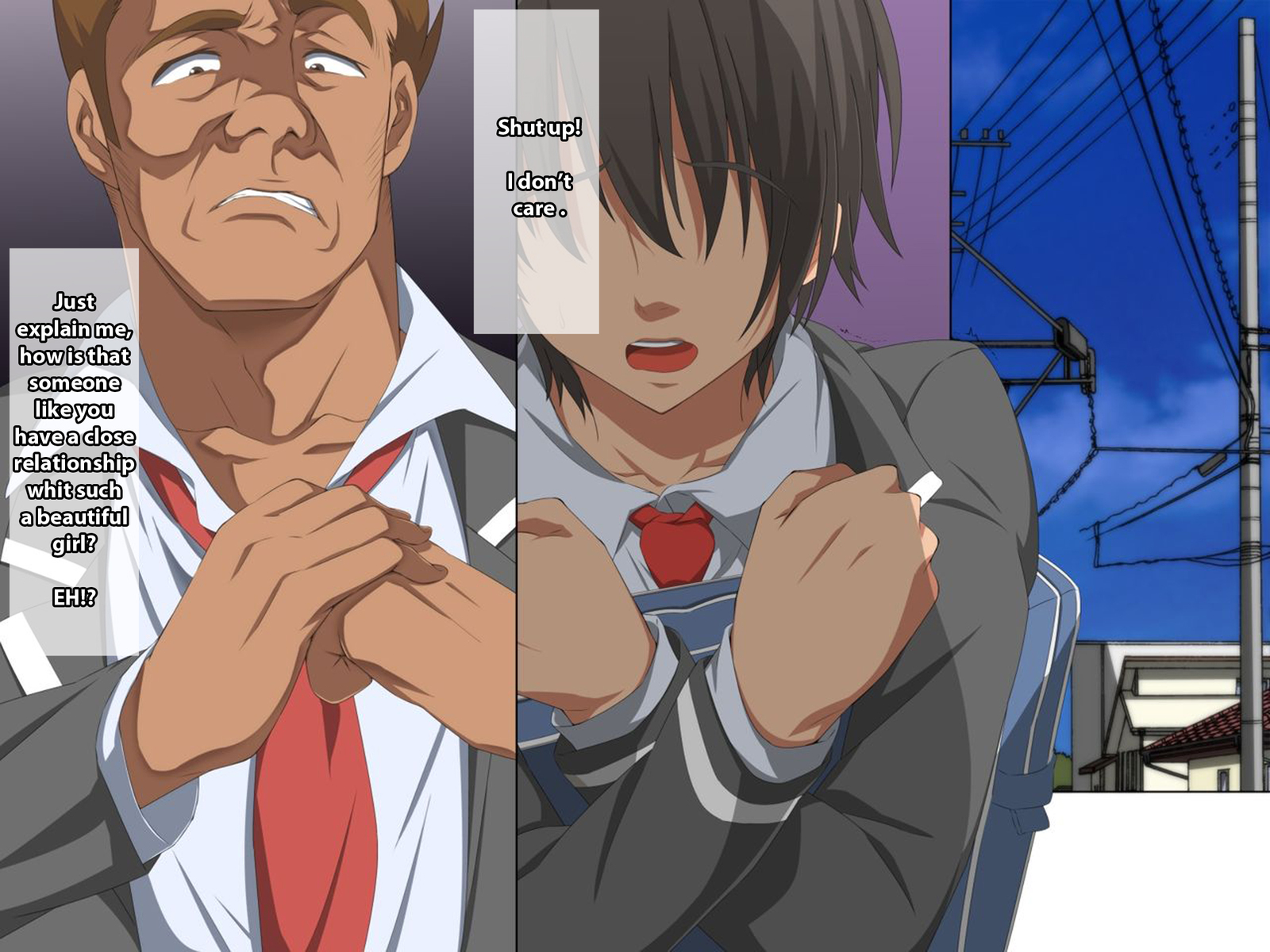 いつもぼくをまもってくれるおさななじみがぼくをいじめていいたやつとSEXしまくっていたけんぜんペン