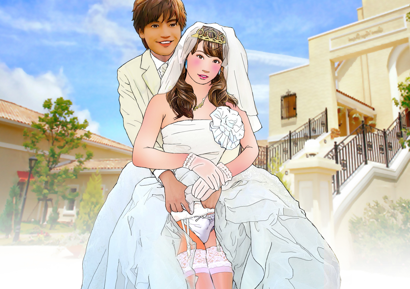 ドラッグボーイの絵本「新婚」結婚-妊娠-出産