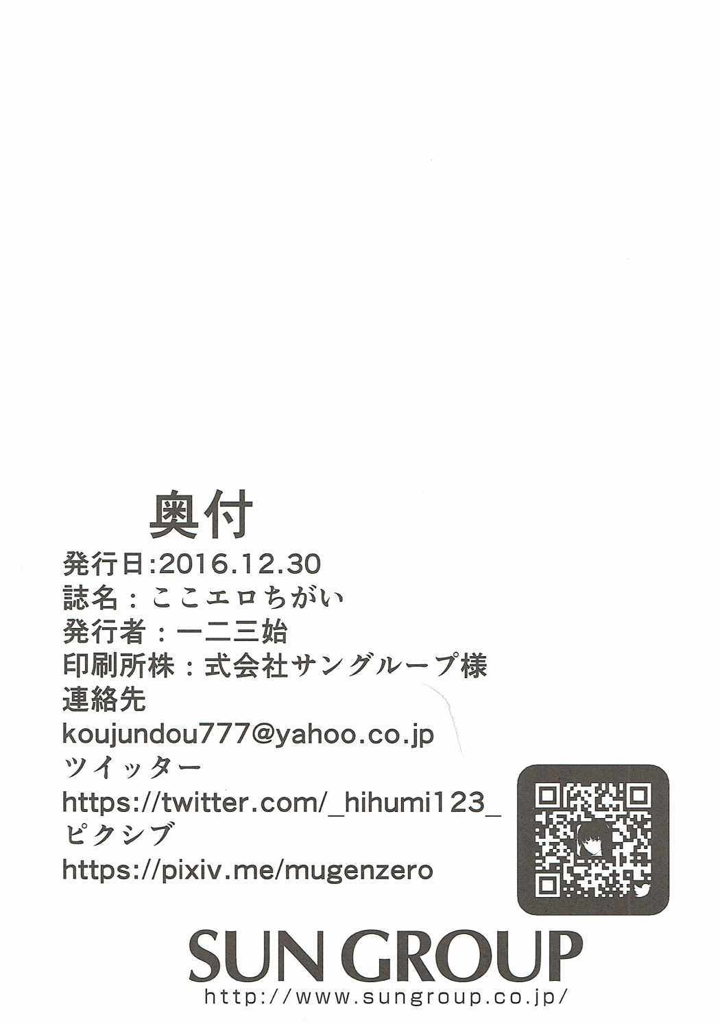 ココエロちがい