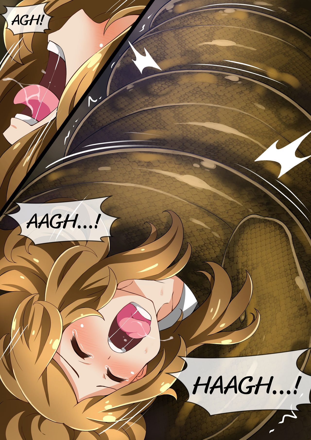 飲み込まれた地獄：セレナVSアナコンダ