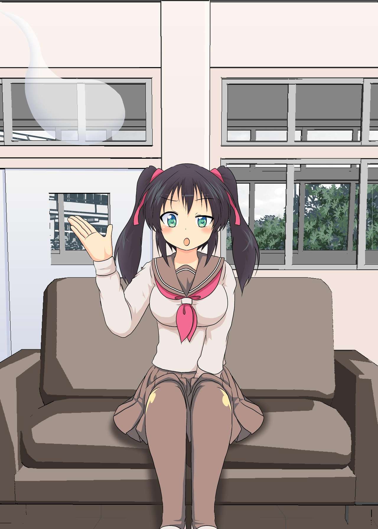 おんなのこにひょういるCG