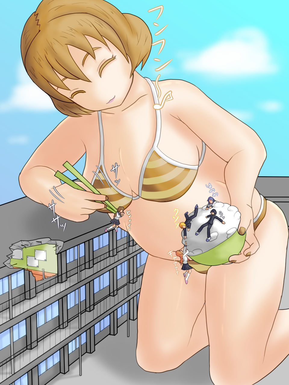 ポチャリキョウダイ娘