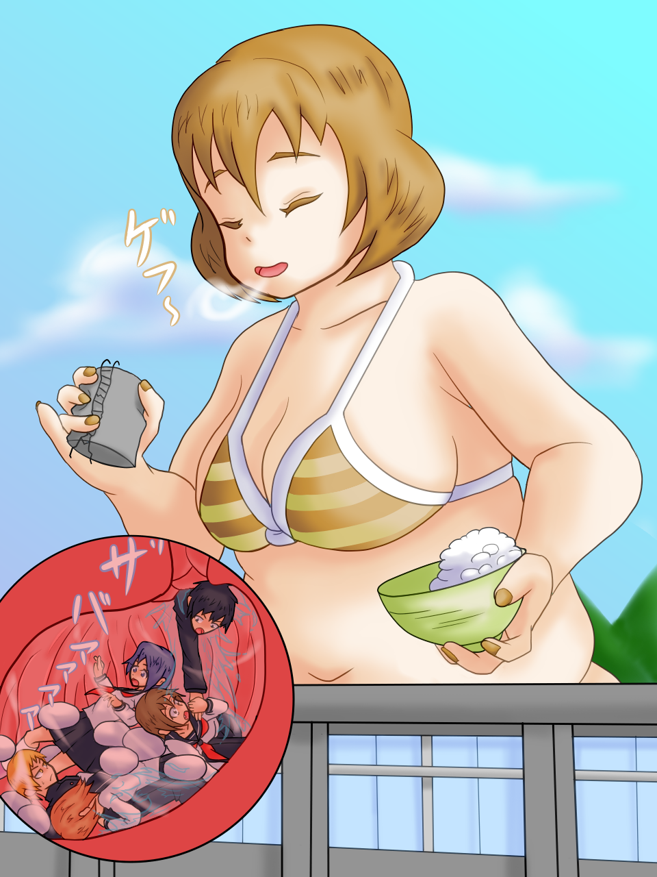 ポチャリキョウダイ娘