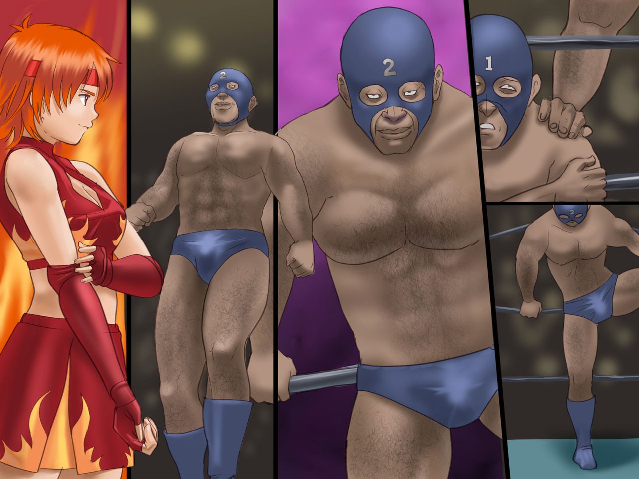 セックス刑務所ファイト北斗茜の恥ロメロスペシャル