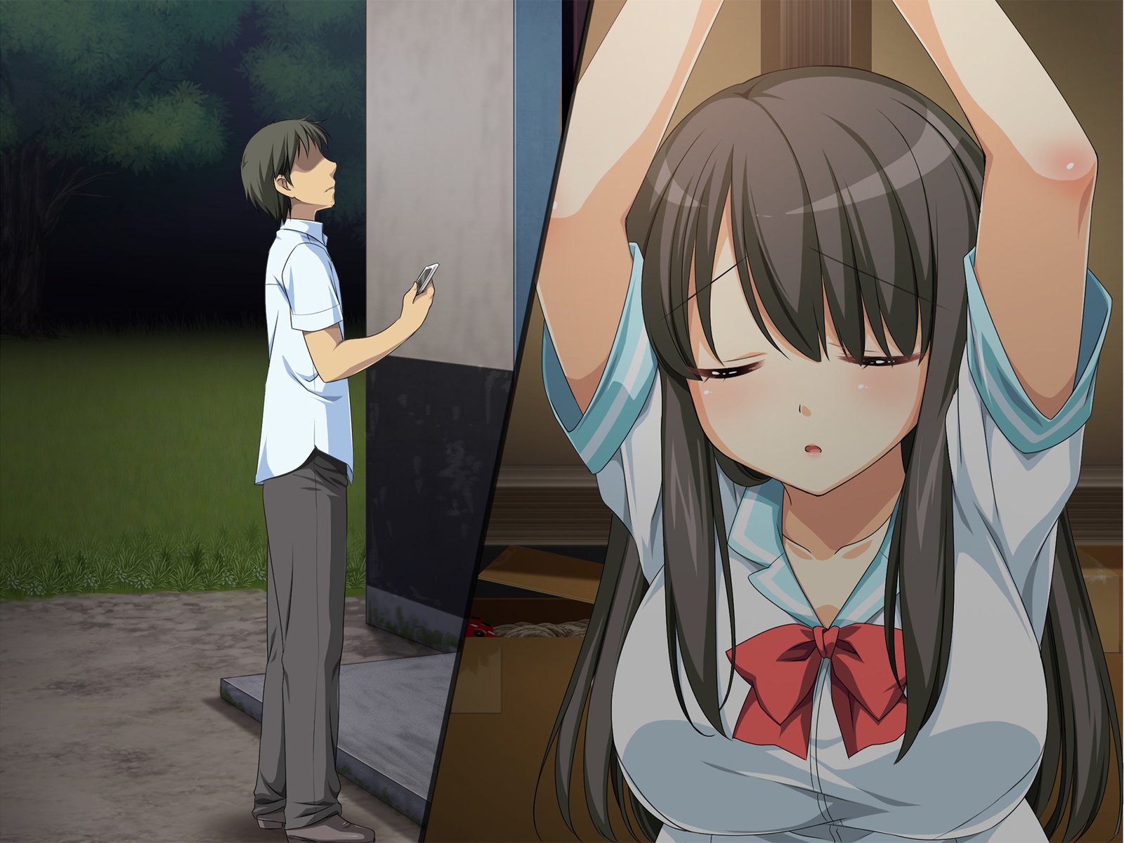 抵抗できない肉穴〜夜に縛られた女子校生〜