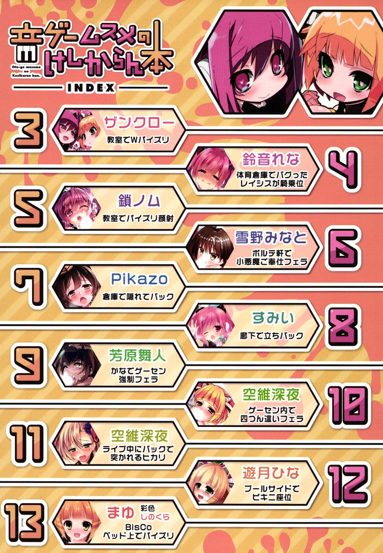 おとげむすめのけしからん本 おとげむすめのけしからん本
