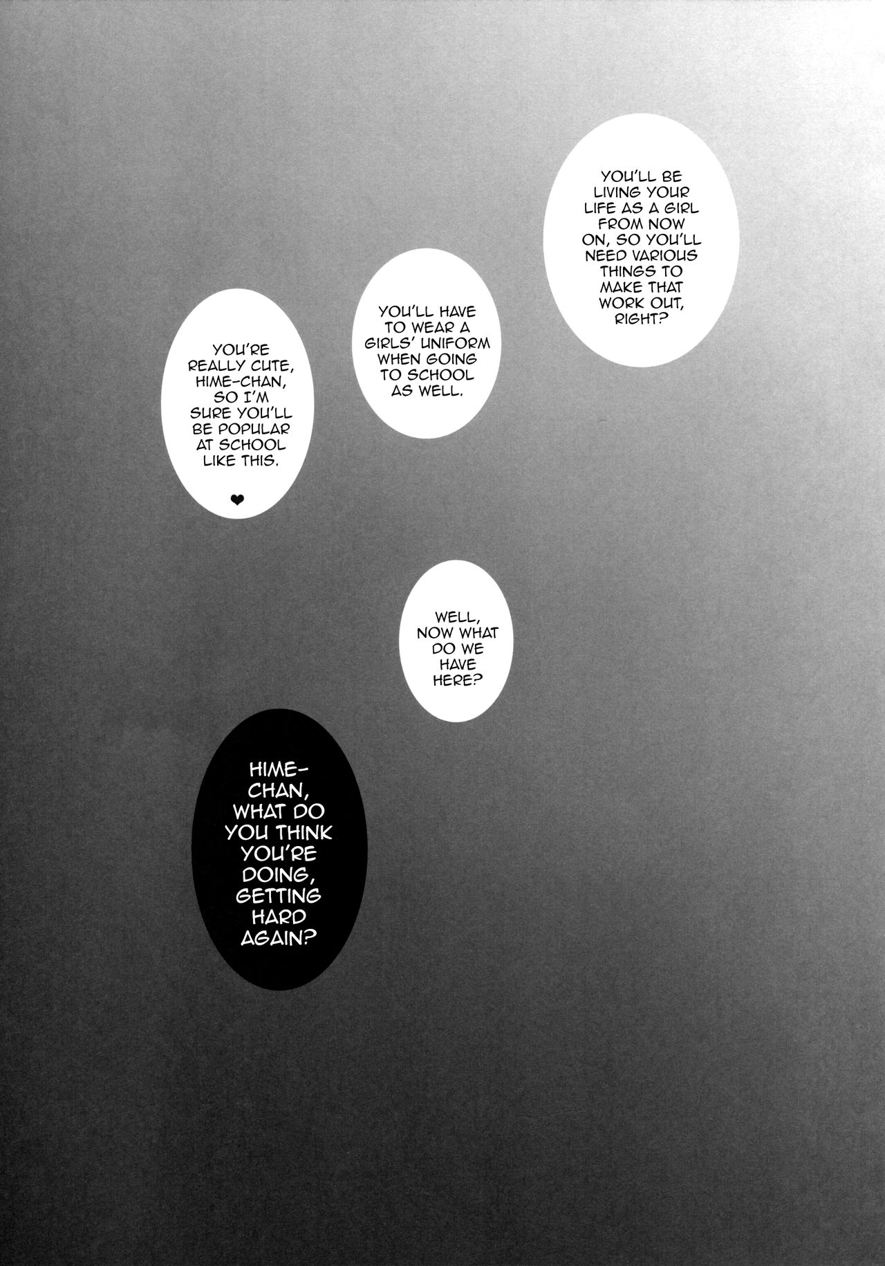 ふたなりお姉ちゃん×男の娘♥めすおちちょうきょう