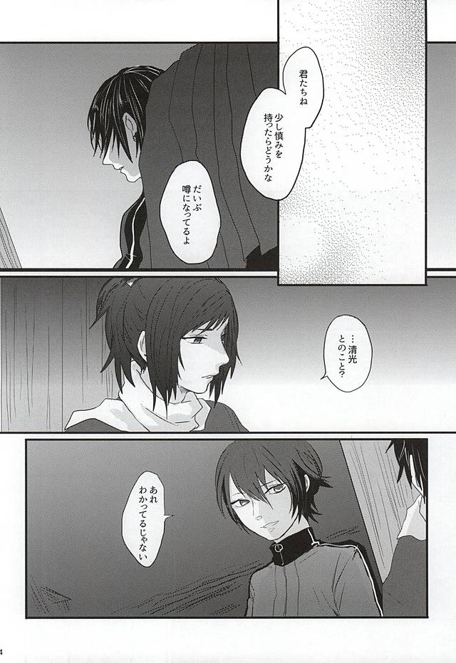 渦中に於て