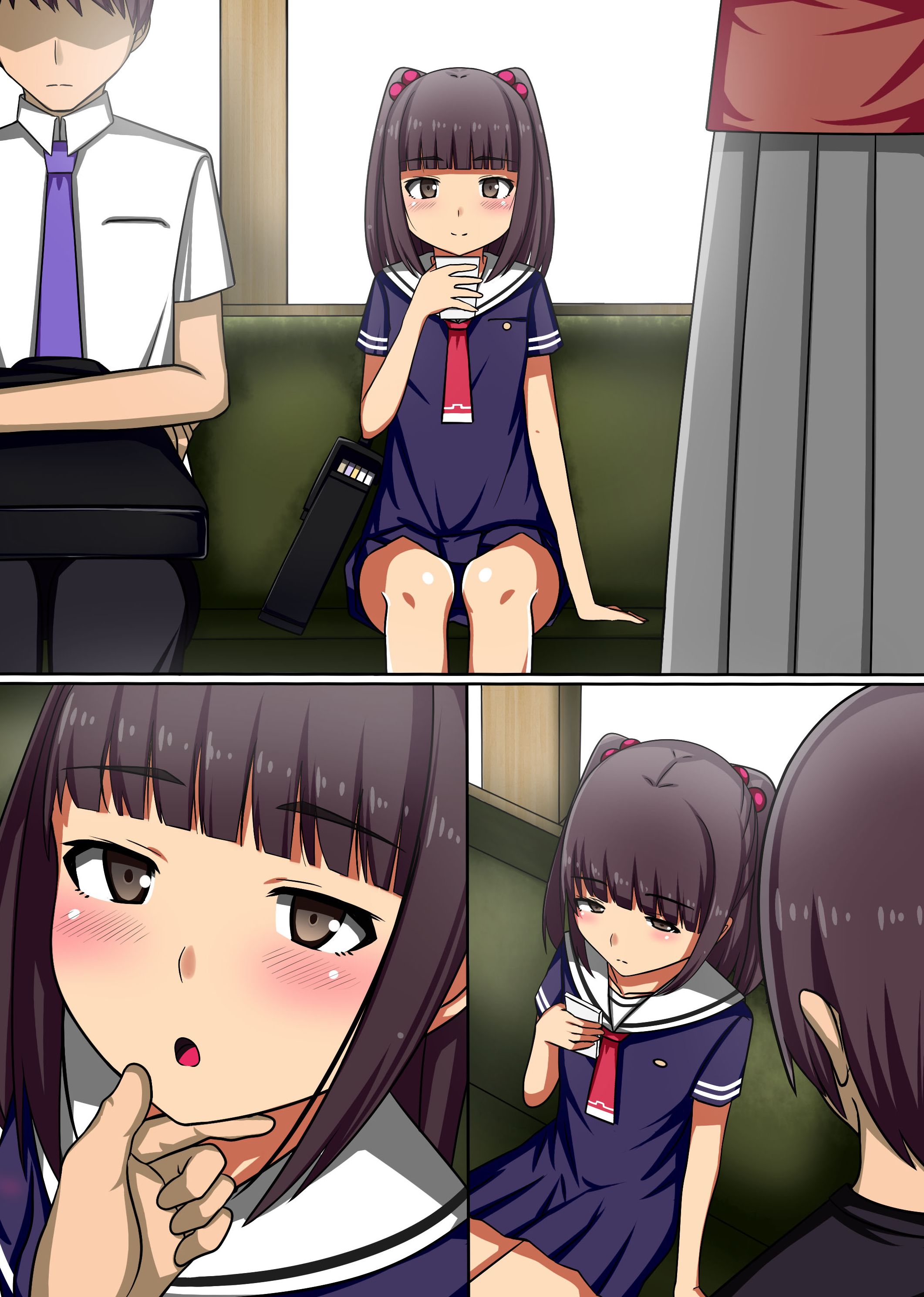 じかんよ。トマレ！ツガクトチュウのムテイコウ、無表情な女子学生をハメマクル！