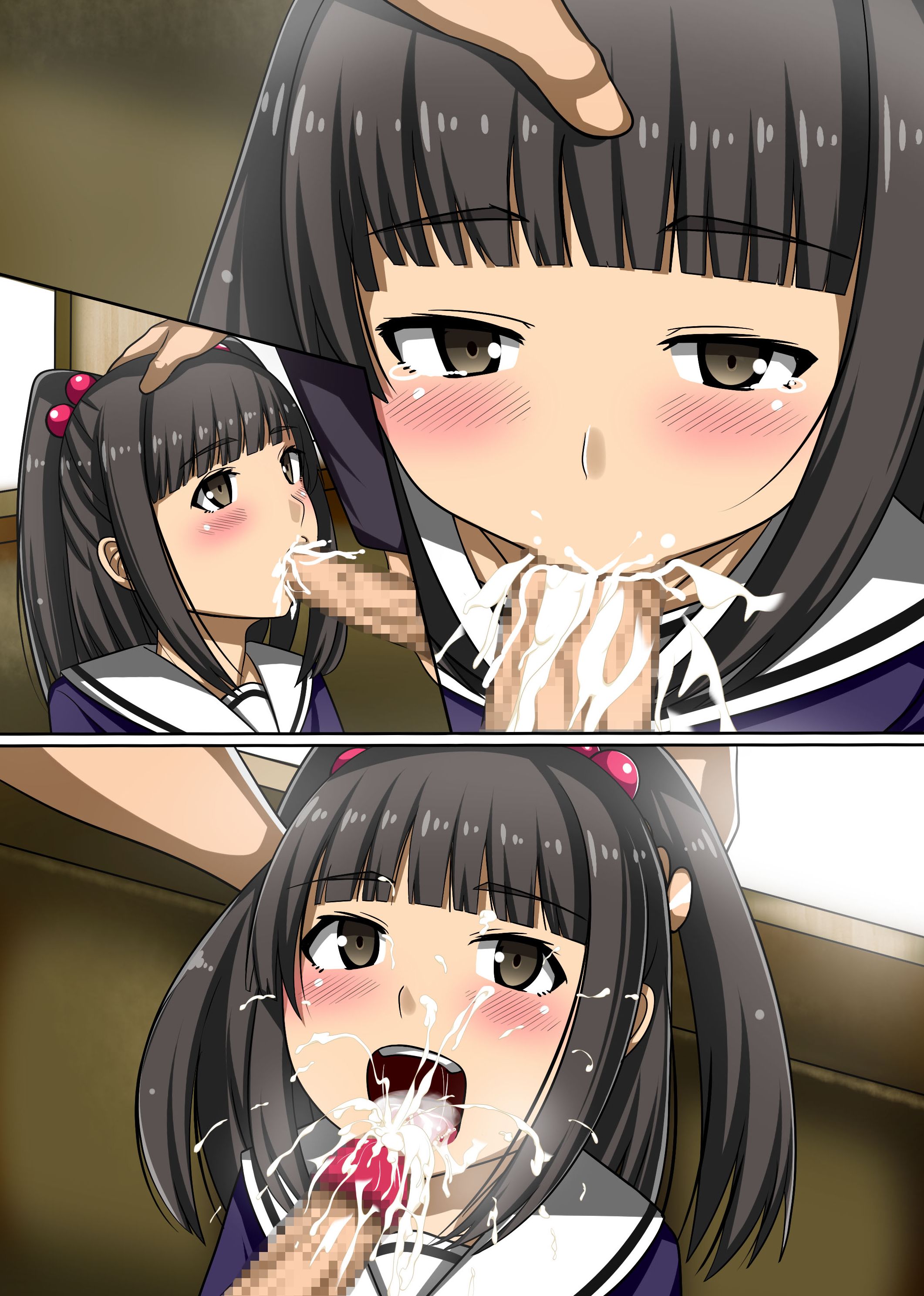 じかんよ。トマレ！ツガクトチュウのムテイコウ、無表情な女子学生をハメマクル！