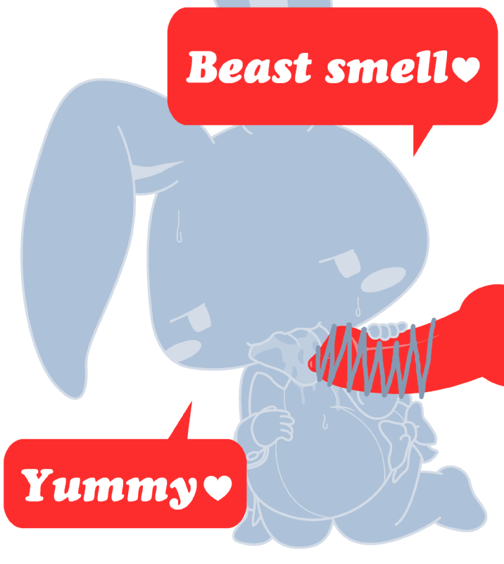 ポップボードうさぎと犬