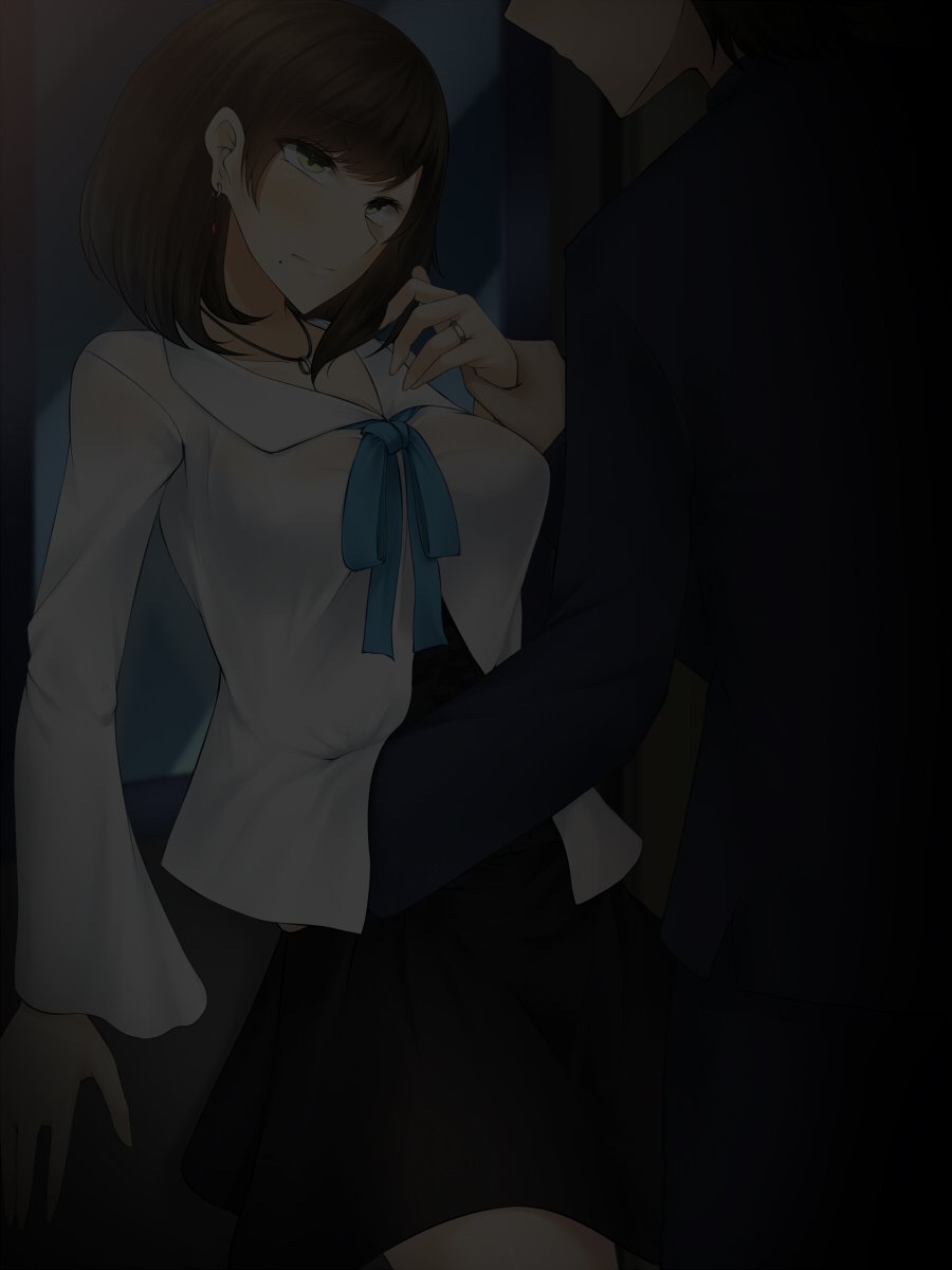 でんしゃのなか、みつのおふけい