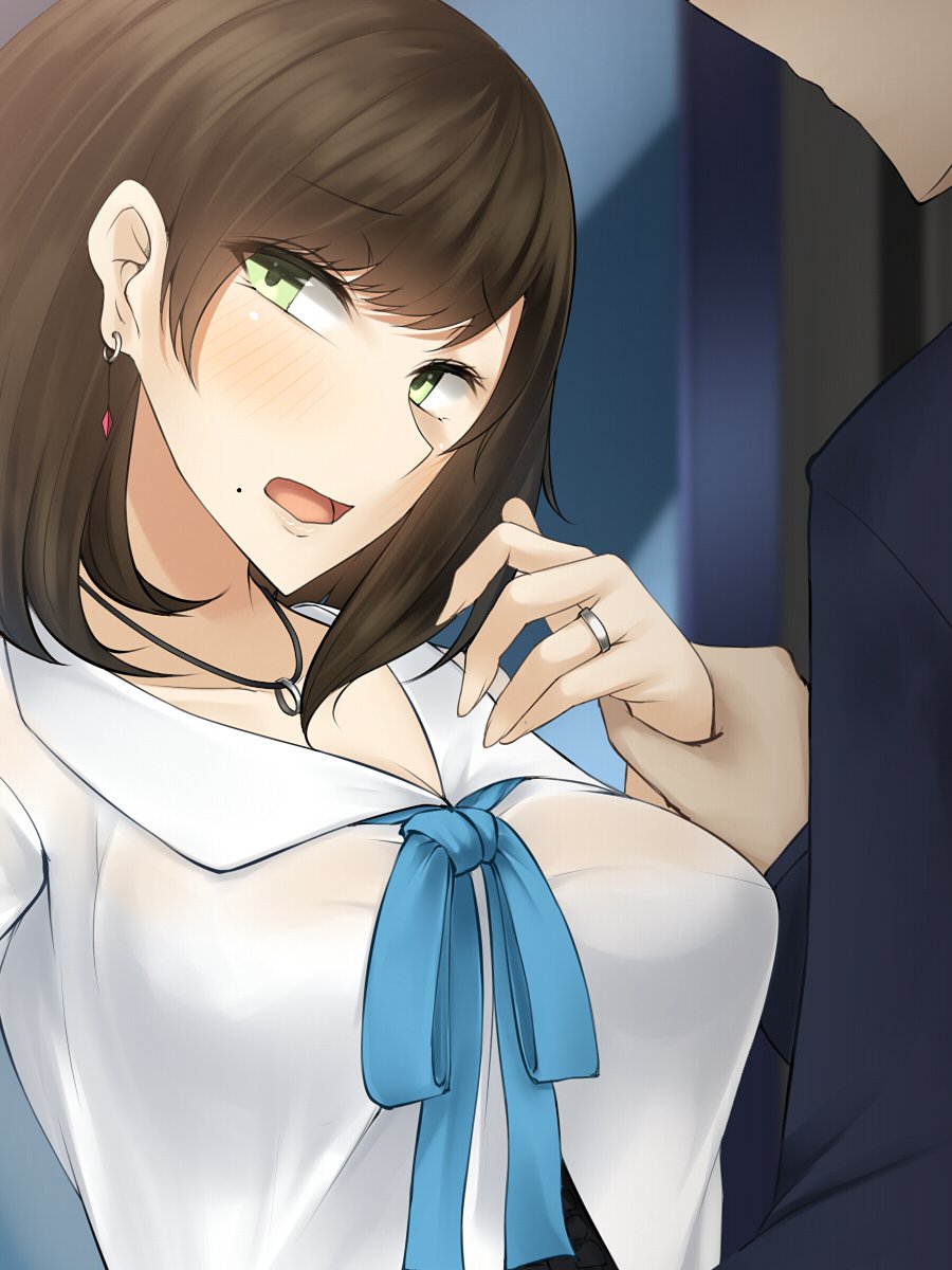 でんしゃのなか、みつのおふけい