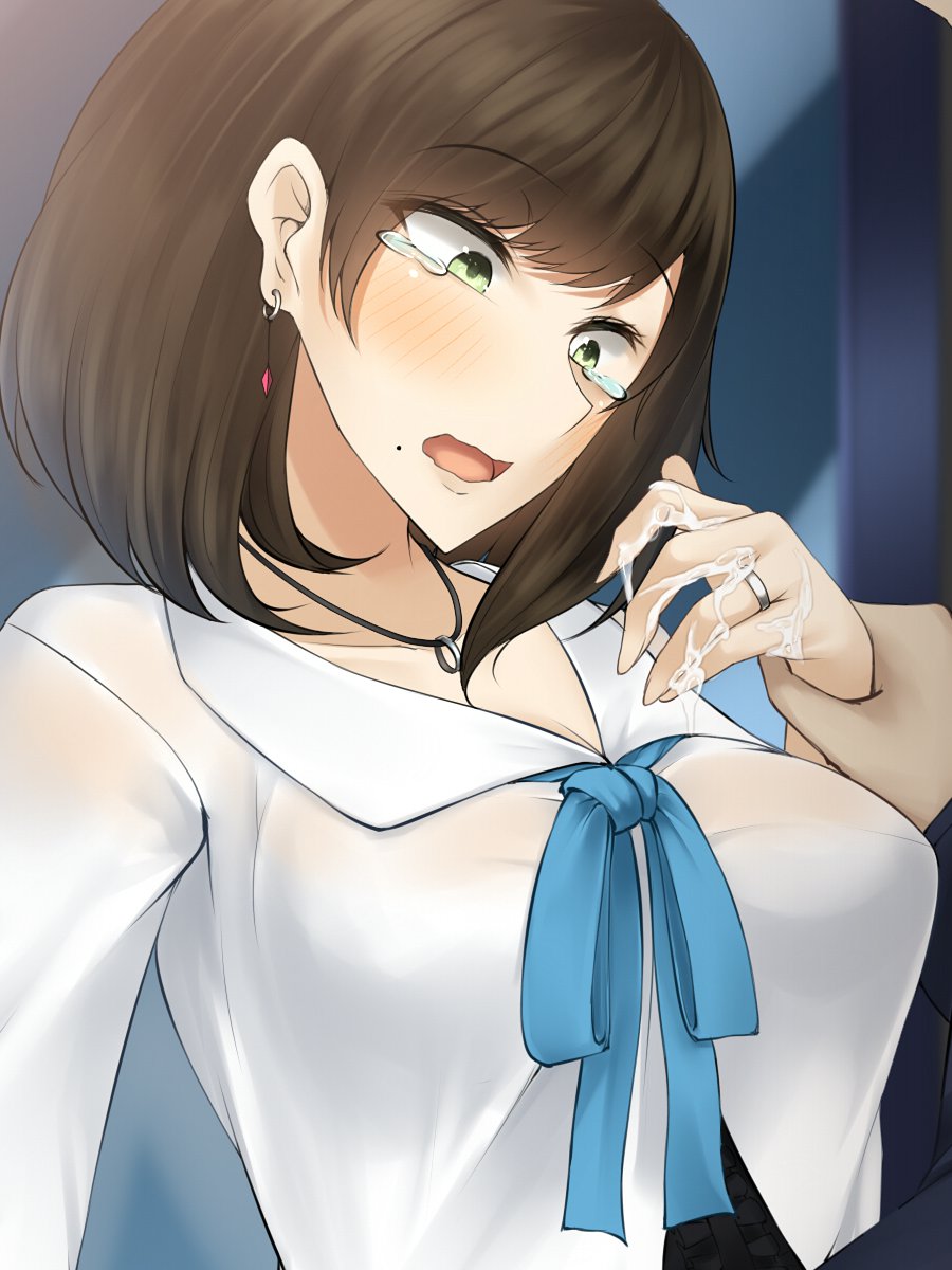 でんしゃのなか、みつのおふけい