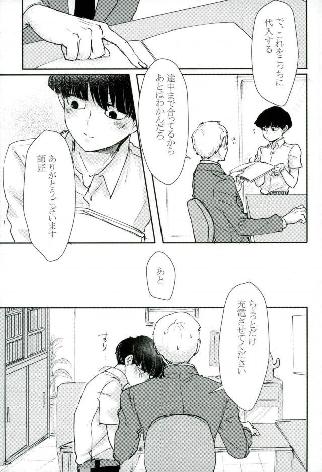 (ONE→HUNDRED 6) [しろやぎ (たま)] ちょっとだけゆるして (モブサイコ100)