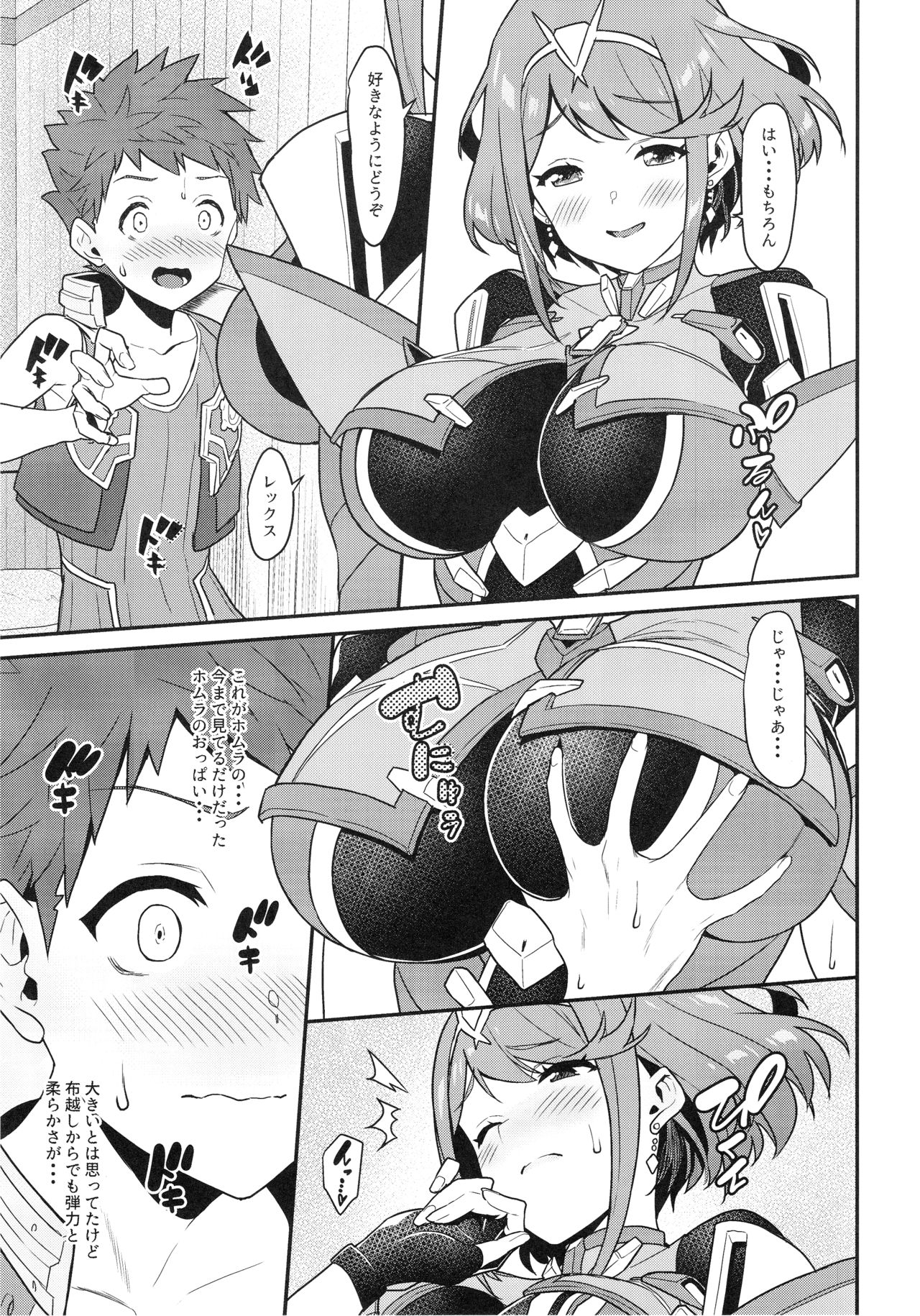 (C95) [仔馬牧場 (ぼに～)] 朝陽の中へと (ゼノブレイド2)